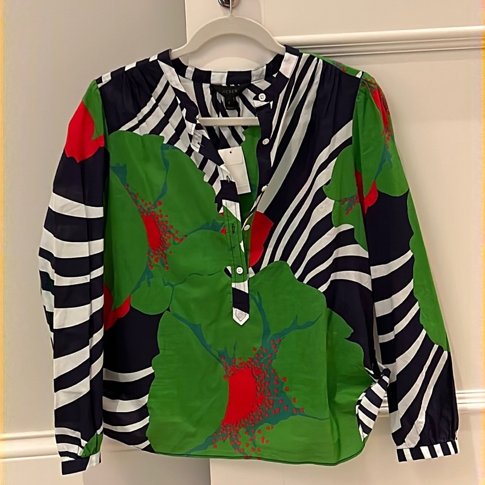 J. Crew Blouse. New with tags.
